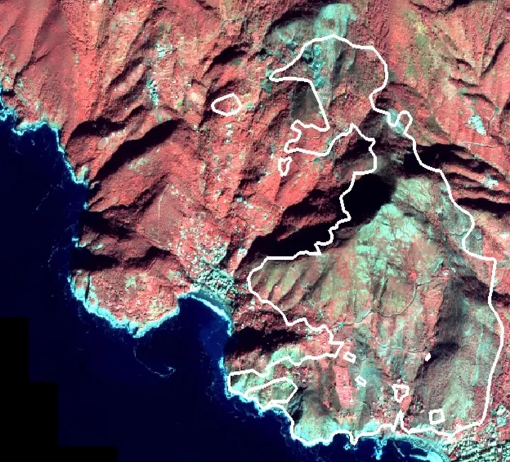 Aerial survey photograph